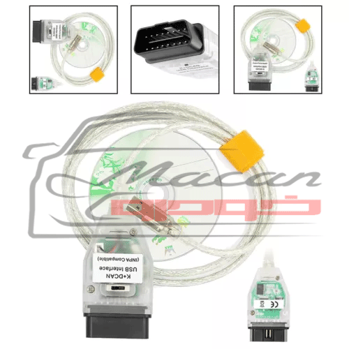 OBDII Code Reader K+DCAN USB Interface Diagnostic Cable with Switch For BMW