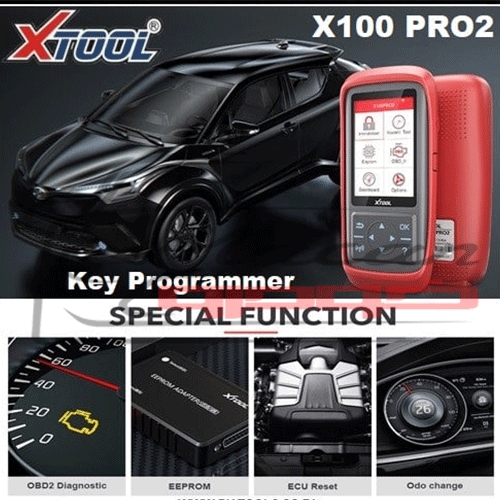 XTOOL X100 PRO2 تعریف سوئیچ و ریموت 