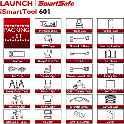 متعلقات Ismart 601 Bt