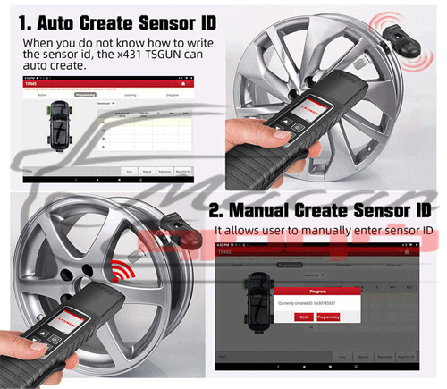 دستگاه Launch TPMS X-431 TSGUN